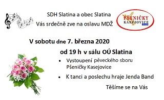 Oslava MDŽ 2020
