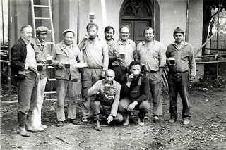 Oprava slatinské kapličky