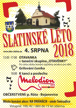 Slatinské léto 2018