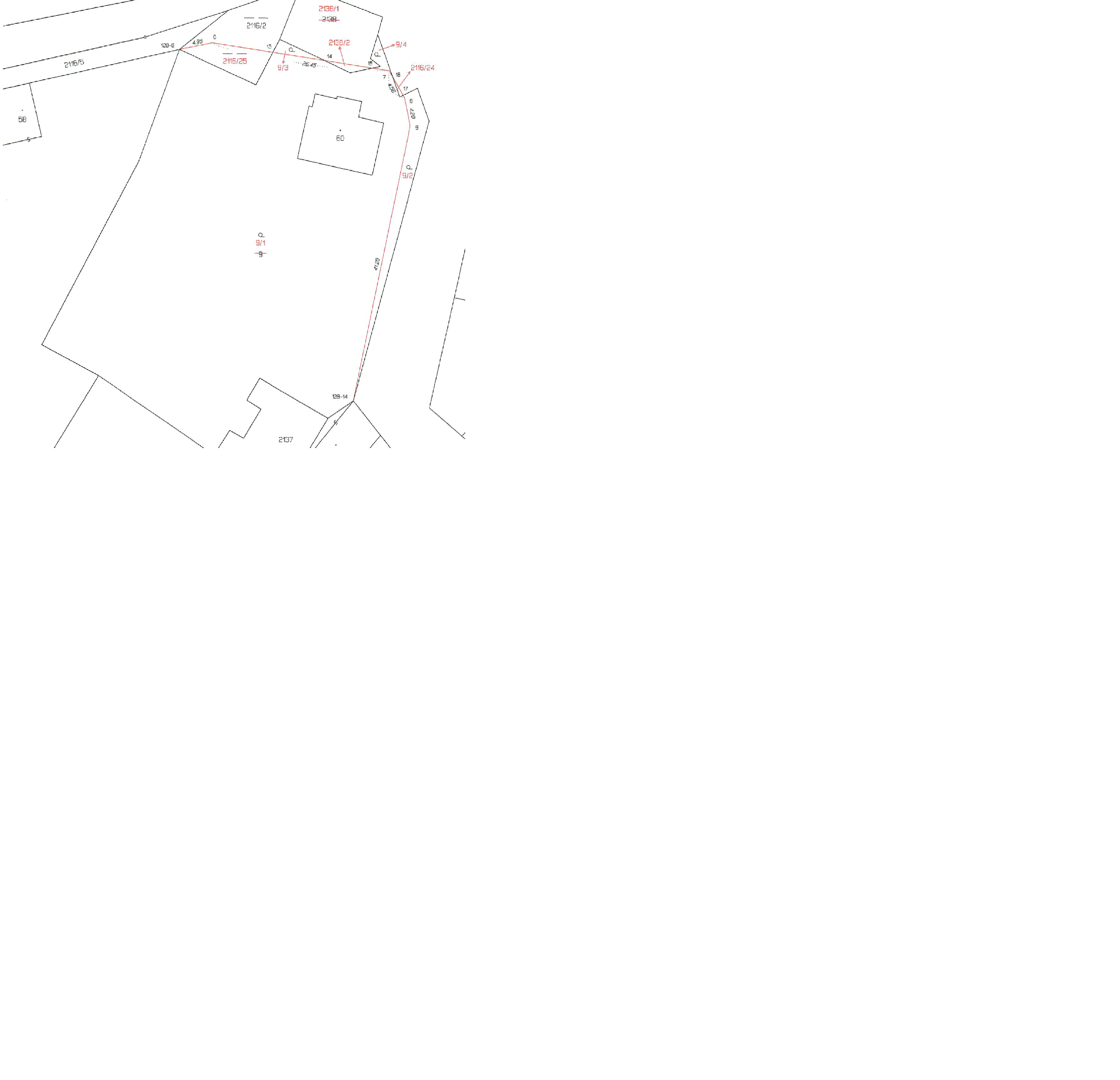 katastrální mapa Slatina